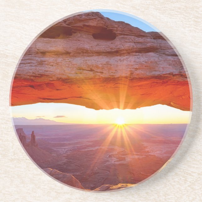 Posavasos Isla en el cielo (Frente)