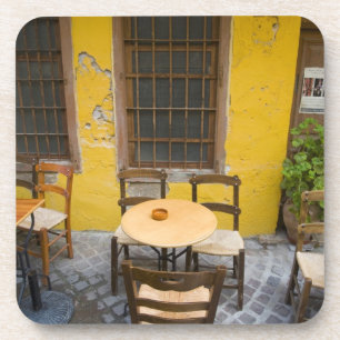 Posavasos Isla griega de Creta y casco antiguo de Chania 3
