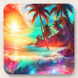 Posavasos Isla Tropical Fantasía