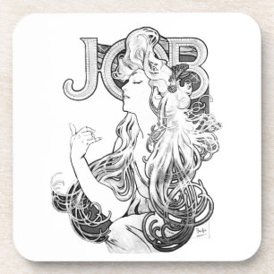 Posavasos ISOGS de Alphonse Mucha JOB