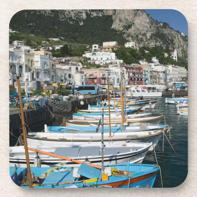 Posavasos ITALIA, Campania (bahía de Nápoles), CAPRI:Marina (Frente)