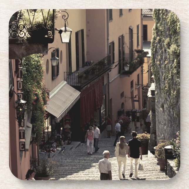 Posavasos Italia, Provincia de Como, Bellagio. Salita 2 (Frente)