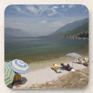 Posavasos Italia, provincia de Verona, Brenzone. Lago de Gar