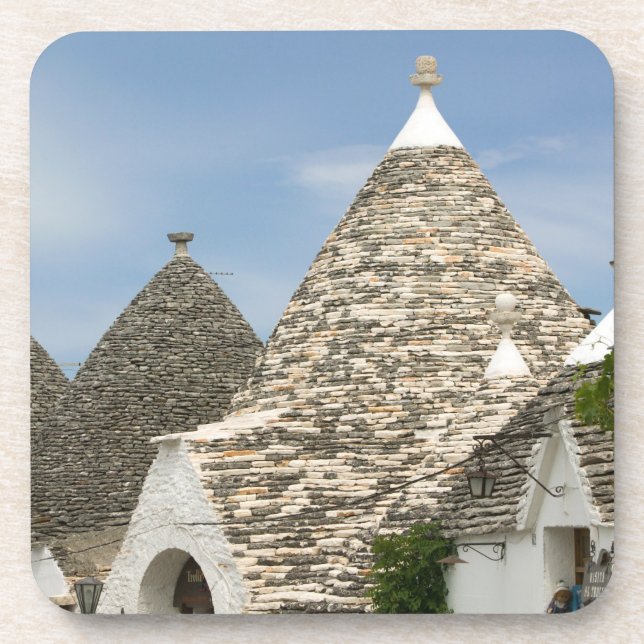 Posavasos Italia, Puglia, Alberobello, Terra dei Trulli, (Frente)