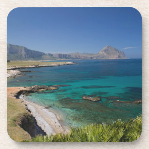 Posavasos Italia, Sicilia, San Vito Lo Capo, Vista del Golfo