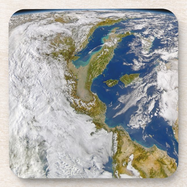 Posavasos Italia Y El Mar Adriático. (Frente)