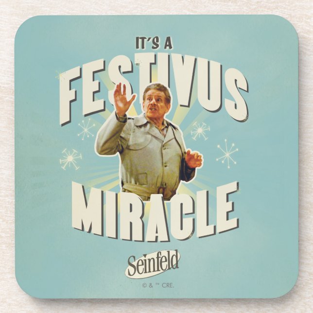 Posavasos It's a Festivus Miracle (Frente)