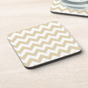 Posavasos Ivory Neutral Chevron