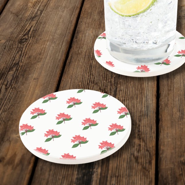 Posavasos Ixora, flor de la montaña arenisca de Maha Sarakha (Subido por el creador)