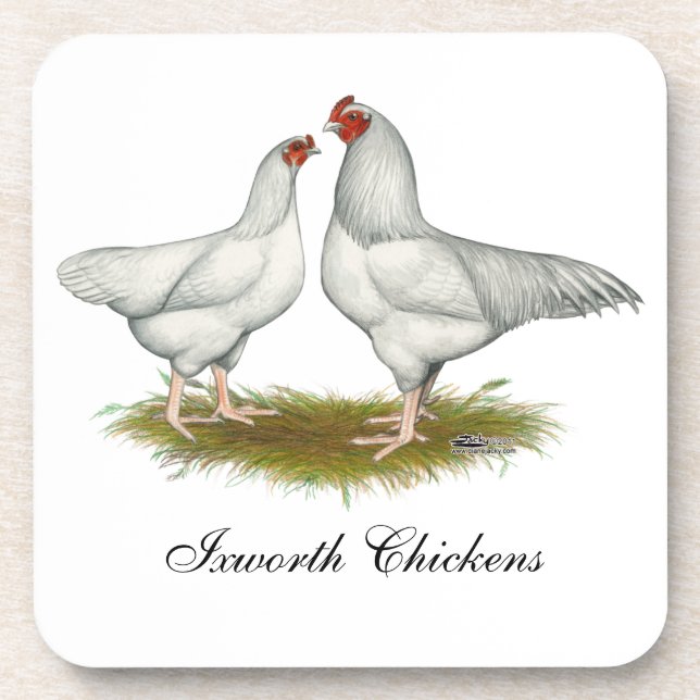 Posavasos Ixworth Chickens (Frente)