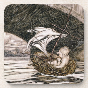 Posavasos J.M. Barrie el   'que él pasó debajo del puente y