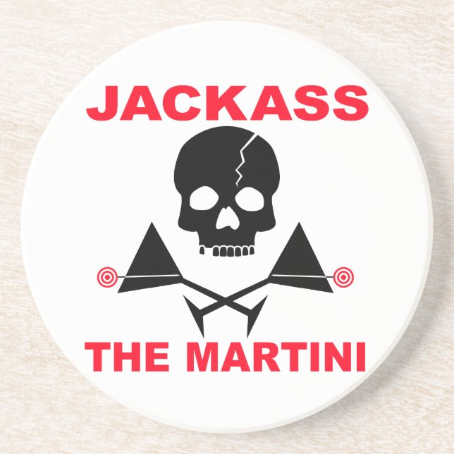 Posavasos Jackass, The Martini Coaster (Frente)