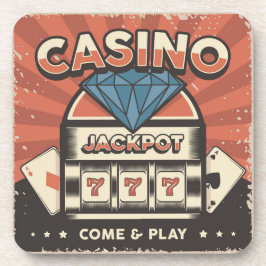 Posavasos Jackpot de POKER de amor