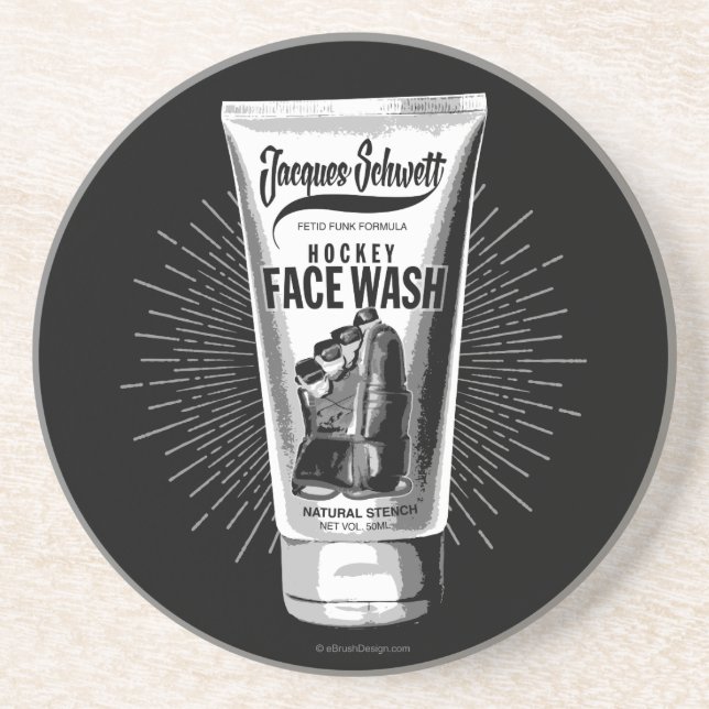 Posavasos Jacques Schwett Hockey Face Wash (Frente)