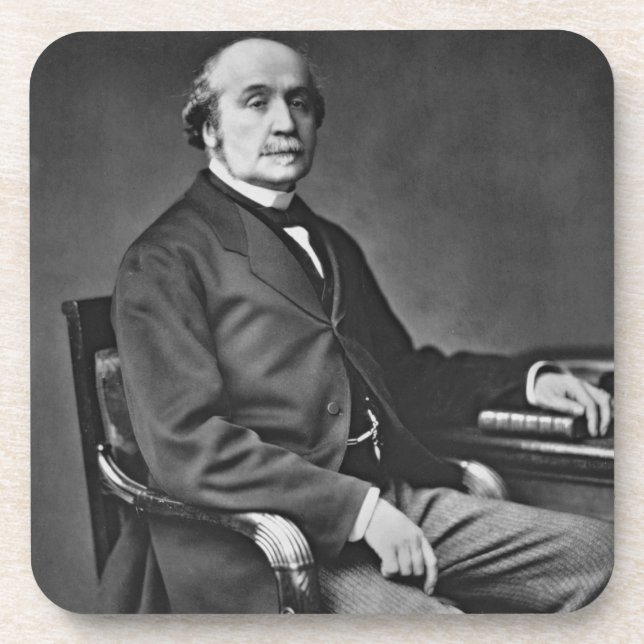 Posavasos Jacques Victor Albert de Broglie (1821-1901), de (Frente)