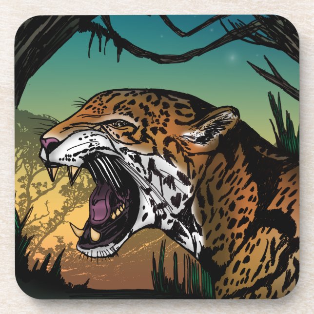 Posavasos Jaguar (Frente)