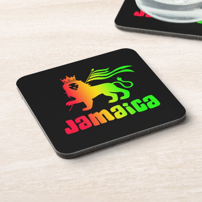 Posavasos Jamaica Rasta Lion (Lado Izquierdo)