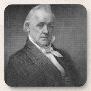 Posavasos James Buchanan, grabado por Henry Bryan Pasillo