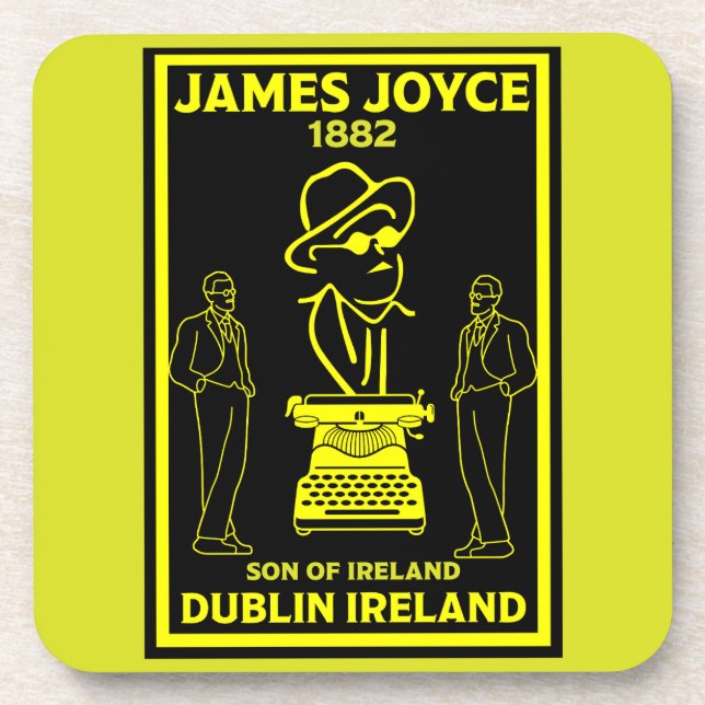 Posavasos James Joyce Dublin Irlanda (Frente)