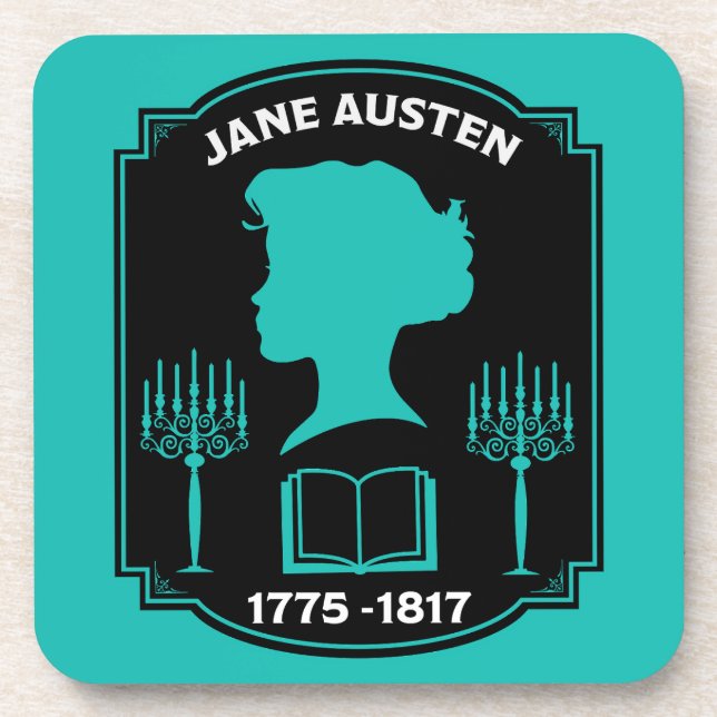 Posavasos Jane Austen English Novelist (Frente)