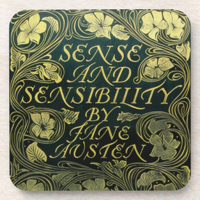 Posavasos Jane Austen's "Sense and Sensibility"  (Frente)