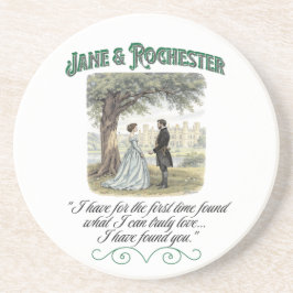 Posavasos Jane & Rochester Thornfield Hall Romantic Quote 