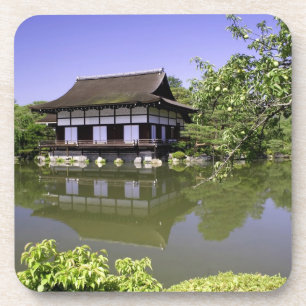 Posavasos Japón, Kioto, Jardín Japonés del Santuario Heia