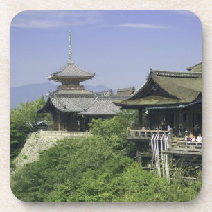 Posavasos Japón, Kyoto, La vista desde el templo de Kiyomizu