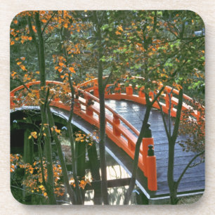 Posavasos Japón, Pref. de Nara, Nara. El Puente Real brilla