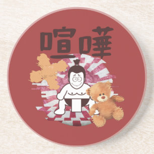 Posavasos Japón Sumo Tokyo - ¡¡¡FIGHTO!!! (ft. Teddy Bear) R