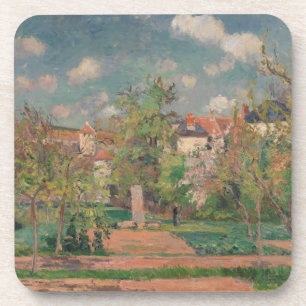 Posavasos Jardín a plena luz del sol, Camille PIssarro, 1876