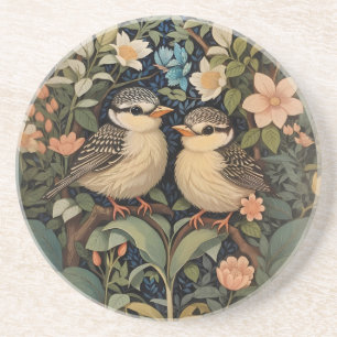Posavasos Jardín Botánico de Dos Aves Infantiles Cutas