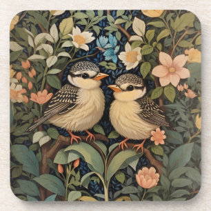 Posavasos Jardín Botánico de Dos Aves Infantiles Cutas