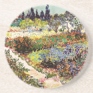 Posavasos Jardín De Flores Van Gogh En El Bella Artes Floral