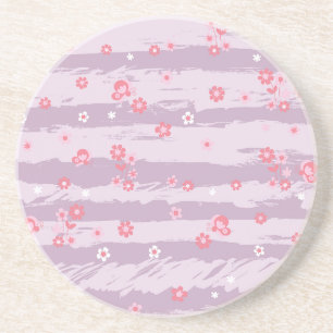 Posavasos Jardin de Mariposas Coaster de Arenisca