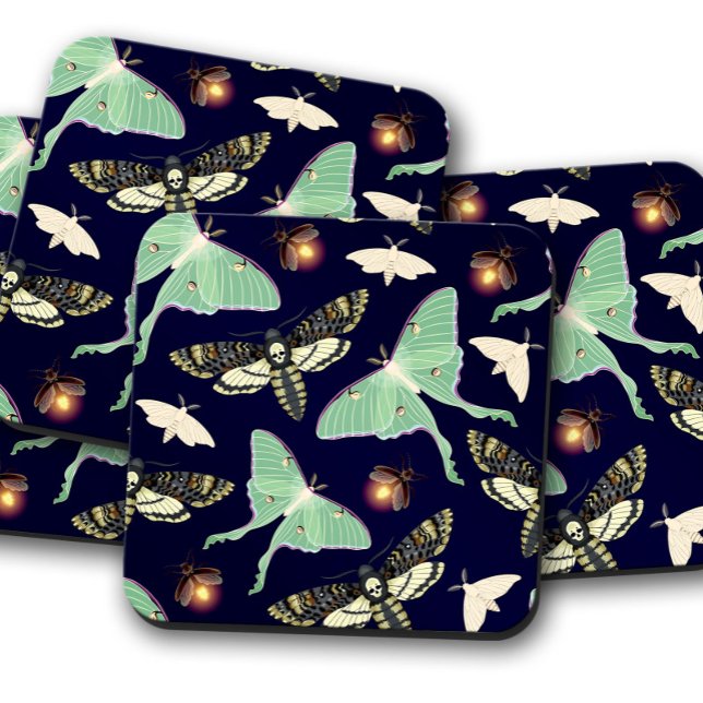 Posavasos Jardín de Moda Esmeralda | Montaña de corcho inspi (Subido por el creador)