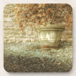 Posavasos Jardín de otoño rústico