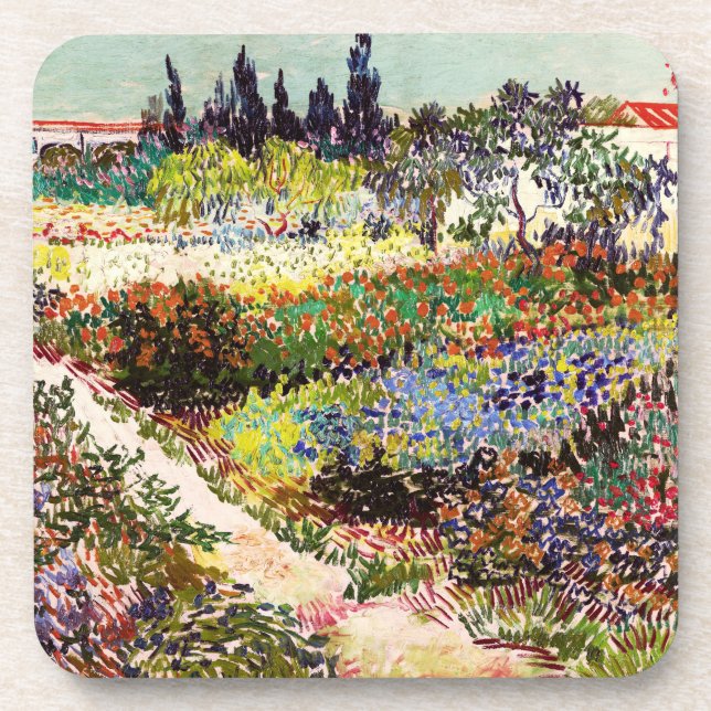 Posavasos Jardín De Van Gogh En El Bella Artes Floral De Arl (Frente)