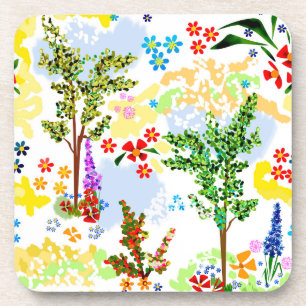 Posavasos Jardín de verano