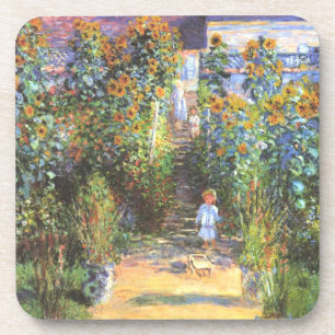 Posavasos Jardín del artista en Vetheuil - Claude Monet