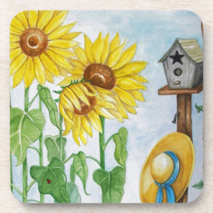 Posavasos Jardín del girasol