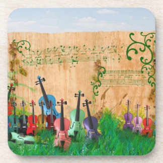 Posavasos Jardín del violín