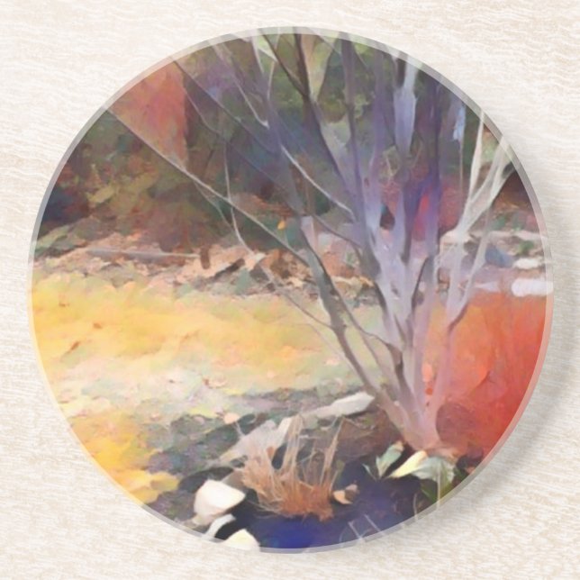 Posavasos Jardín encantado (Frente)