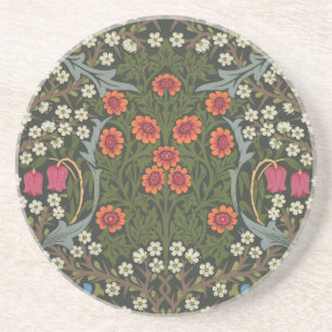 Posavasos Jardín Flor Clásica de William Morris Blackthorn