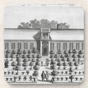 Posavasos Jardín holandés, de "De Nederlandze Hesperides"
