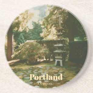 Posavasos Jardín Japonés, Portland, Oregon Recuerdo