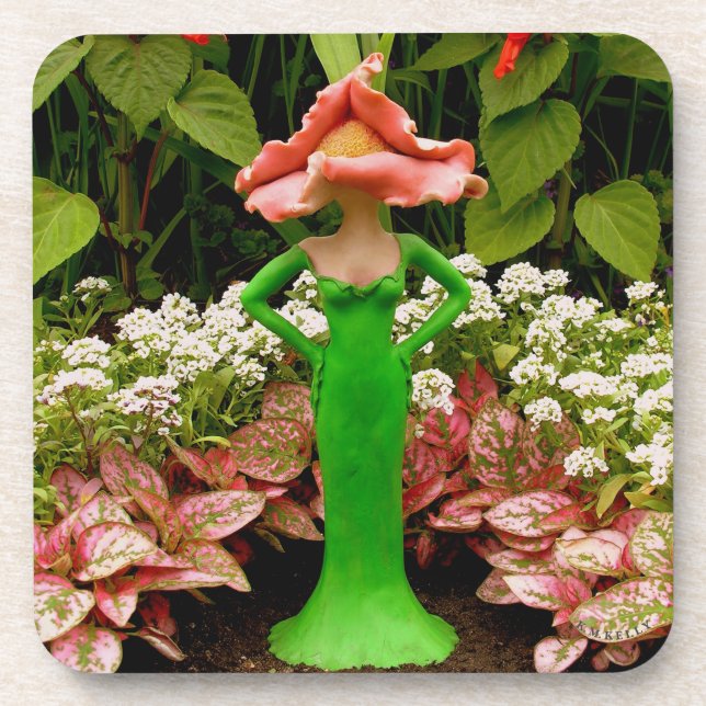 Posavasos JARDÍN SUFICIENTE - AYUDAS DE Arte (Frente)