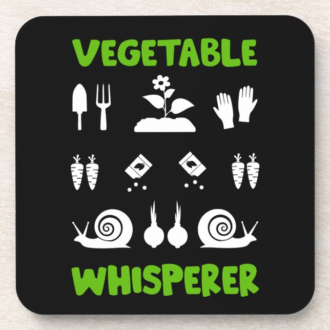 Posavasos Jardinería de reparto (Frente)