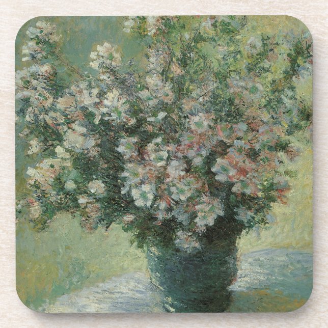 Posavasos Jarrón de Flores de Claude Monet (Frente)