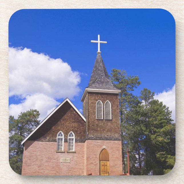 Posavasos Jasper, Alberta. (Frente)